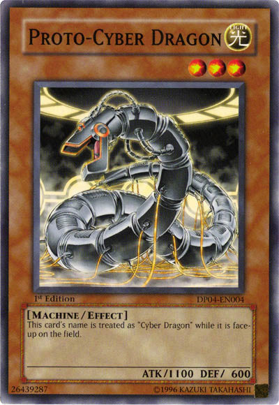 Proto-Cyber Dragon [DP04-EN004] Common | Jomio and Rueliete's Cards and Comics