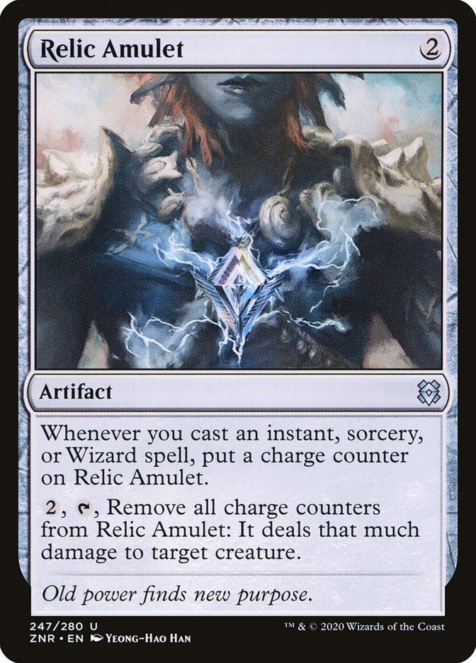 Relic Amulet [Zendikar Rising] | Jomio and Rueliete's Cards and Comics