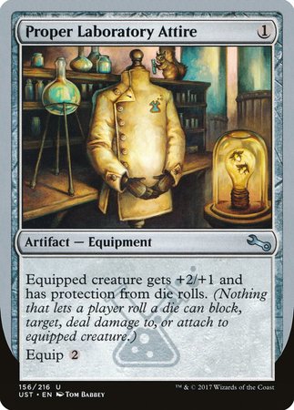 Proper Laboratory Attire [Unstable] | Jomio and Rueliete's Cards and Comics