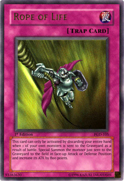 Rope of Life [PGD-105] Ultra Rare | Jomio and Rueliete's Cards and Comics