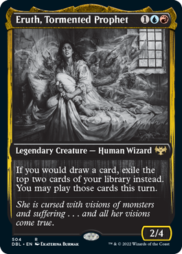 Eruth, Tormented Prophet [Innistrad: Double Feature] | Jomio and Rueliete's Cards and Comics