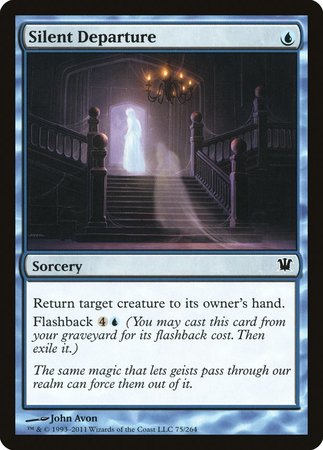 Silent Departure [Innistrad] | Jomio and Rueliete's Cards and Comics