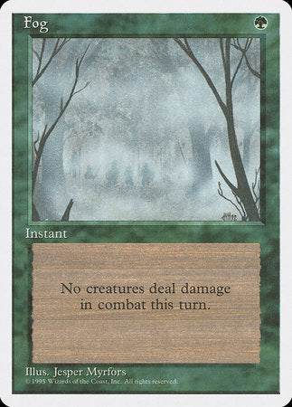 Fog [Fourth Edition] | Jomio and Rueliete's Cards and Comics