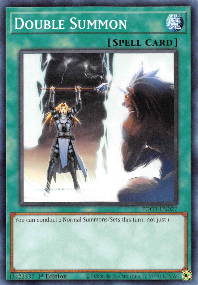 Double Summon [EGO1-EN027] Common | Jomio and Rueliete's Cards and Comics