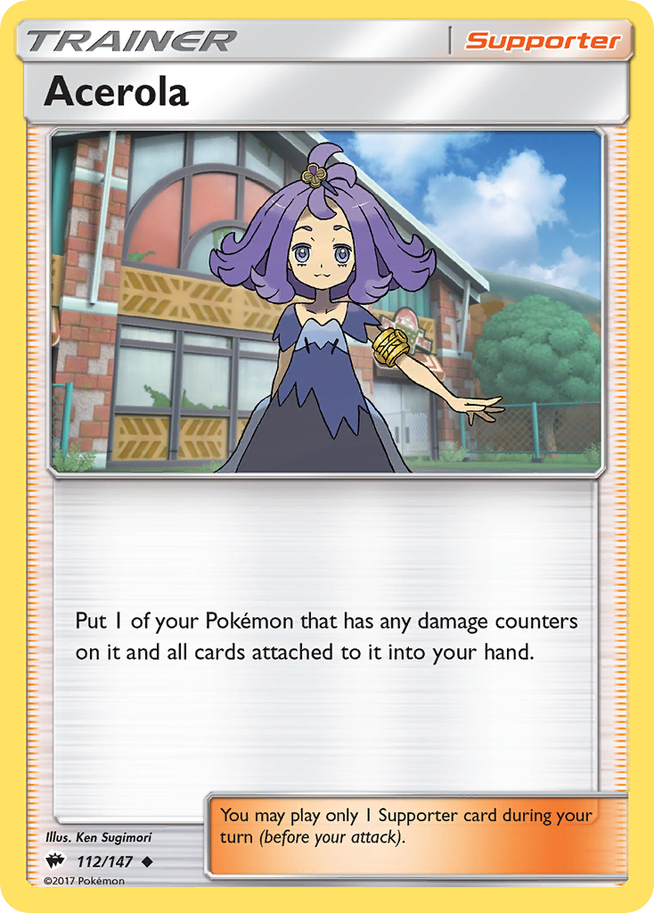Acerola (112/147) [Sun & Moon: Burning Shadows] | Jomio and Rueliete's Cards and Comics