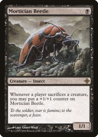 Mortician Beetle [Rise of the Eldrazi] | Jomio and Rueliete's Cards and Comics