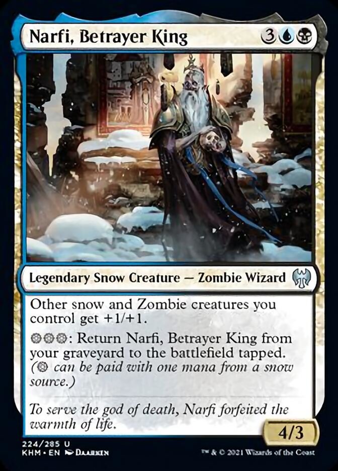 Narfi, Betrayer King [Kaldheim] | Jomio and Rueliete's Cards and Comics