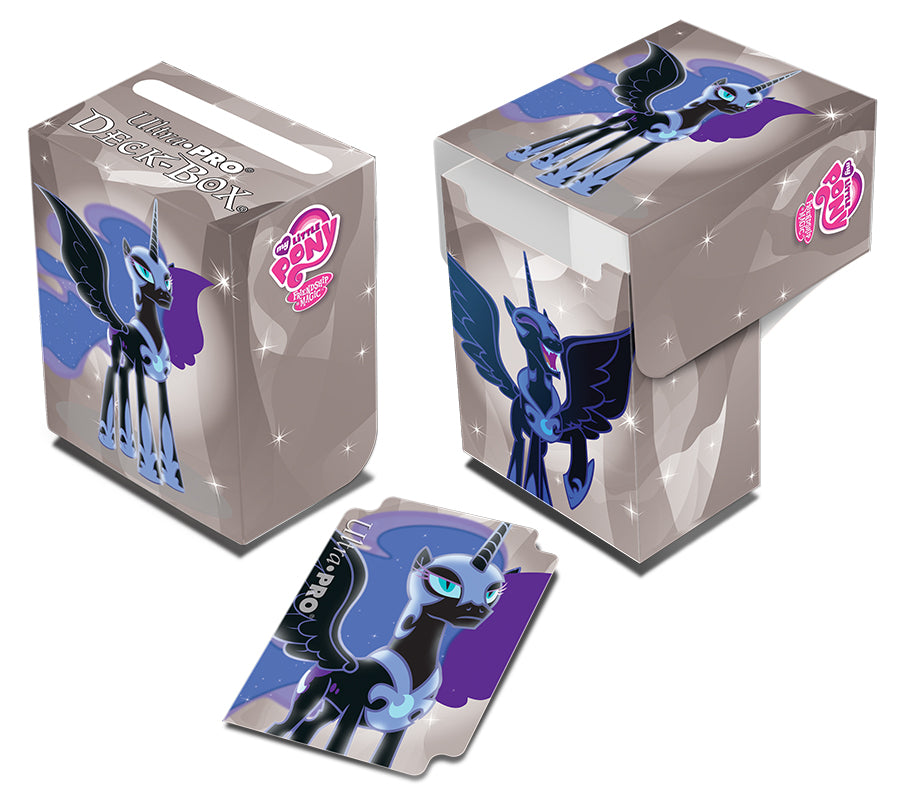 Ultra PRO: Deck Box - Full-View (My Little Pony - Nightmare Moon) | Jomio and Rueliete's Cards and Comics