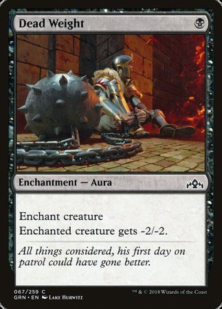 Dead Weight [Guilds of Ravnica] | Jomio and Rueliete's Cards and Comics