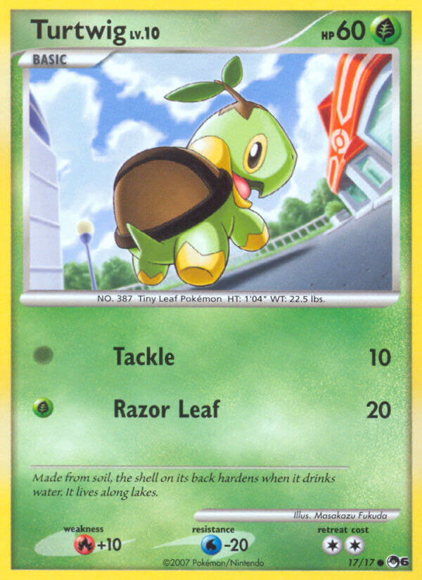 Turtwig (17/17) [POP Series 6] | Jomio and Rueliete's Cards and Comics