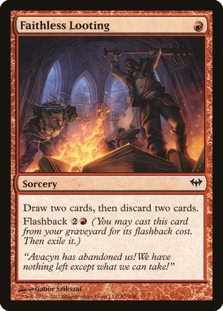 Faithless Looting [Dark Ascension] | Jomio and Rueliete's Cards and Comics