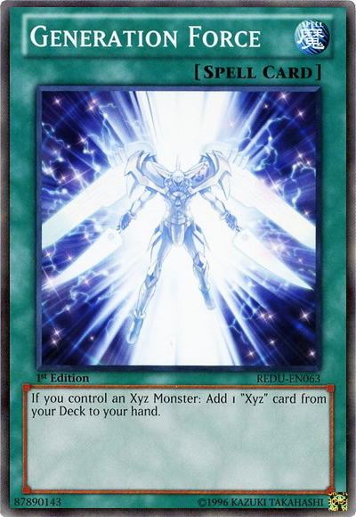 Generation Force [REDU-EN063] Common | Jomio and Rueliete's Cards and Comics