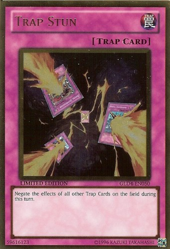 Trap Stun [GLD4-EN050] Gold Rare | Jomio and Rueliete's Cards and Comics