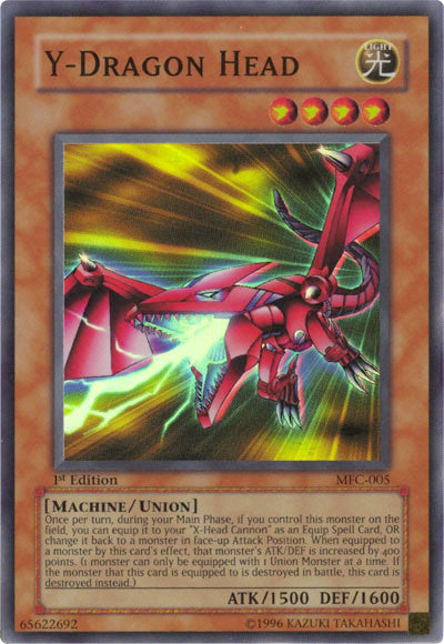 Y-Dragon Head [MFC-005] Super Rare | Jomio and Rueliete's Cards and Comics