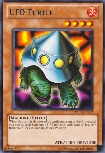 UFO Turtle (Blue) [DL12-EN002] Rare | Jomio and Rueliete's Cards and Comics