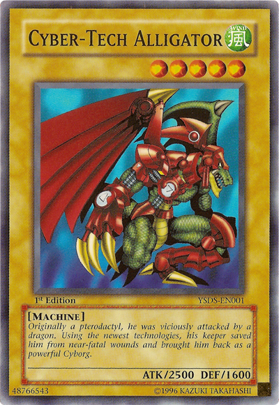 Cyber-Tech Alligator [YSDS-EN001] Common | Jomio and Rueliete's Cards and Comics