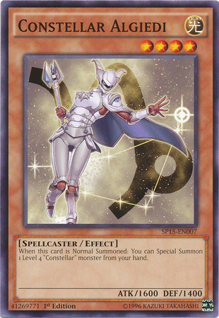 Constellar Algiedi [SP15-EN007] Common | Jomio and Rueliete's Cards and Comics