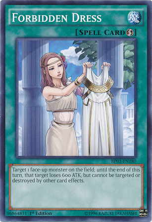 Forbidden Dress [BP03-EN180] Common | Jomio and Rueliete's Cards and Comics