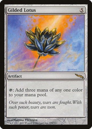 Gilded Lotus [Mirrodin] | Jomio and Rueliete's Cards and Comics