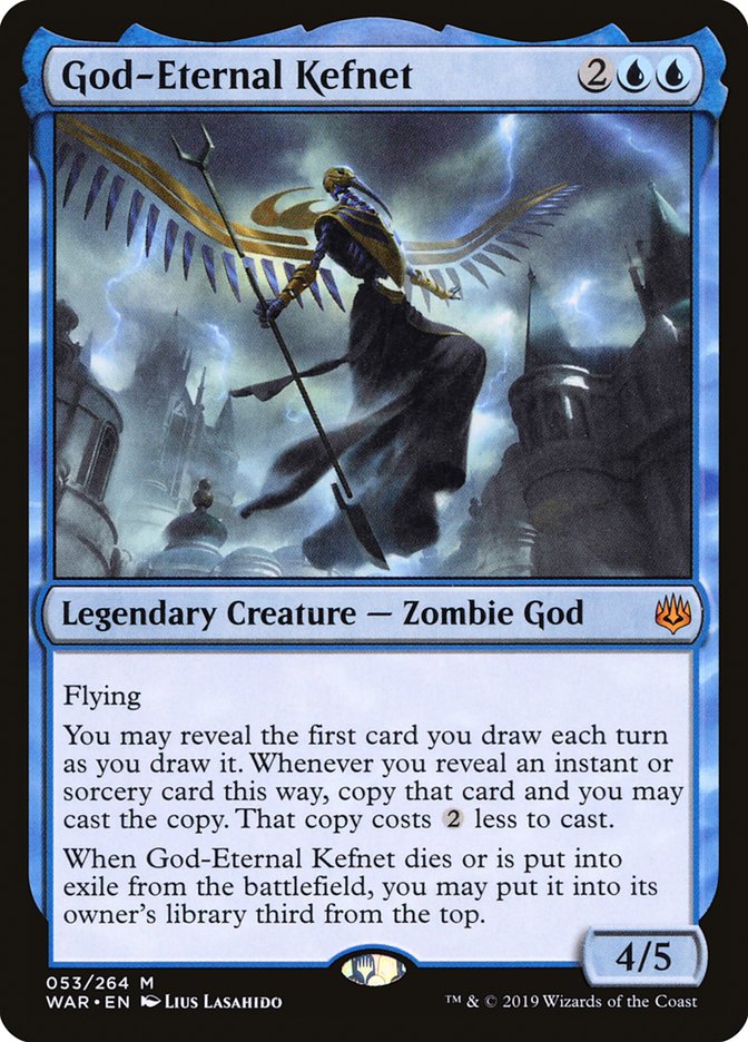God-Eternal Kefnet [War of the Spark] | Jomio and Rueliete's Cards and Comics