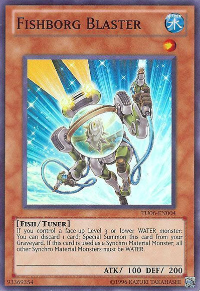 Fishborg Blaster [TU06-EN004] Super Rare | Jomio and Rueliete's Cards and Comics