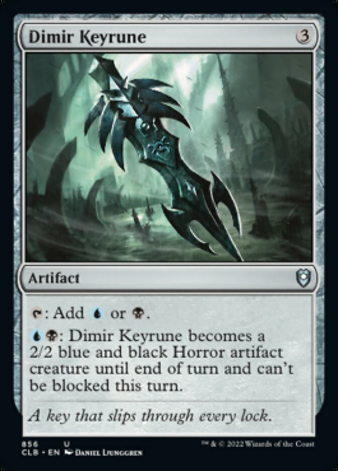 Dimir Keyrune [Commander Legends: Battle for Baldur's Gate] | Jomio and Rueliete's Cards and Comics