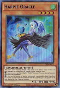Harpie Oracle (Green) [LDS2-EN077] Ultra Rare | Jomio and Rueliete's Cards and Comics