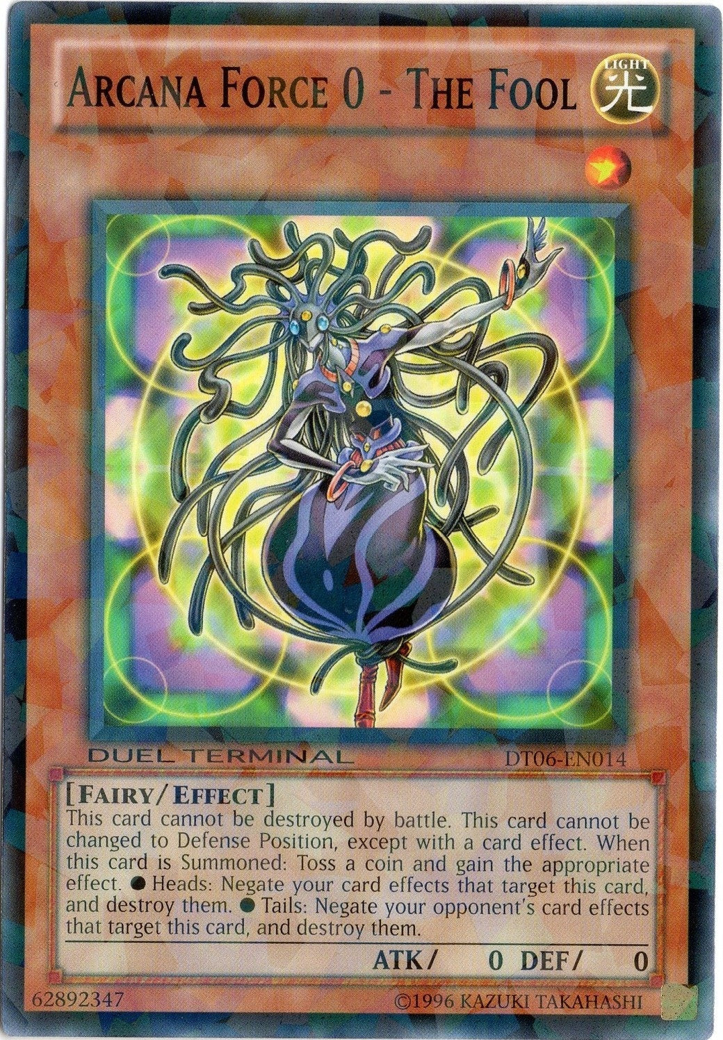 Arcana Force 0 - The Fool [DT06-EN014] Common | Jomio and Rueliete's Cards and Comics