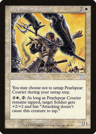 Pearlspear Courier [Onslaught] | Jomio and Rueliete's Cards and Comics