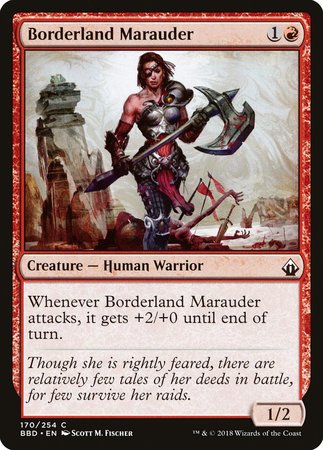 Borderland Marauder [Battlebond] | Jomio and Rueliete's Cards and Comics