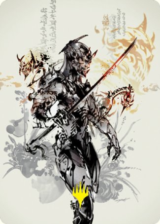 Satoru Umezawa 1 Art Card (Gold-Stamped Signature) [Kamigawa: Neon Dynasty Art Series] | Jomio and Rueliete's Cards and Comics