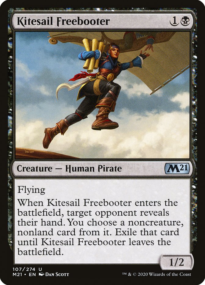 Kitesail Freebooter [Core Set 2021] | Jomio and Rueliete's Cards and Comics