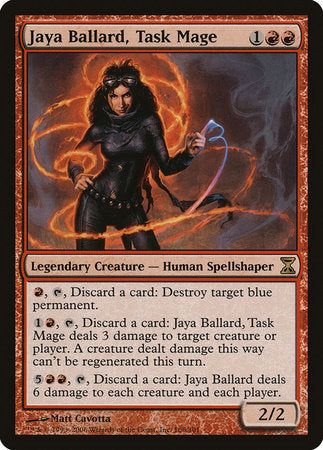 Jaya Ballard, Task Mage [Time Spiral] | Jomio and Rueliete's Cards and Comics