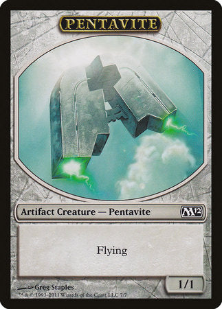 Pentavite Token [Magic 2012 Tokens] | Jomio and Rueliete's Cards and Comics