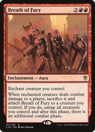 Breath of Fury [Commander 2016] | Jomio and Rueliete's Cards and Comics