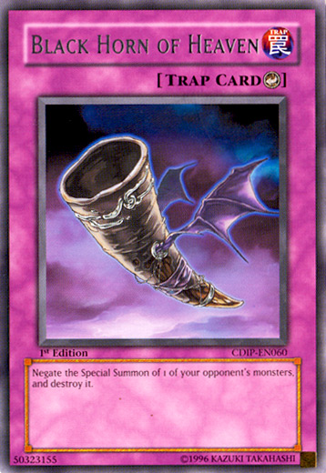 Black Horn of Heaven [CDIP-EN060] Rare | Jomio and Rueliete's Cards and Comics