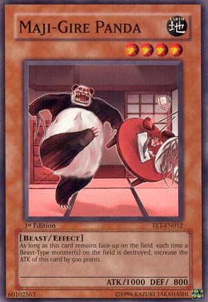 Maji-Gire Panda [FET-EN012] Common | Jomio and Rueliete's Cards and Comics