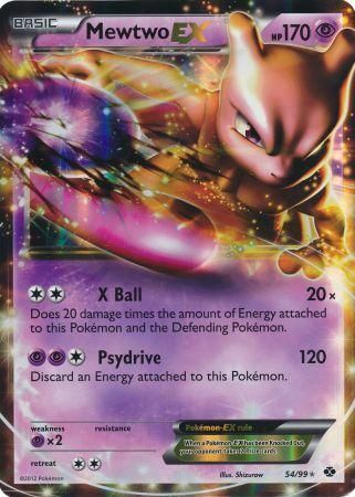 Mewtwo EX (54/99) (Jumbo Card) [Black & White: Next Destinies] | Jomio and Rueliete's Cards and Comics