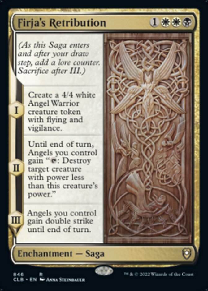 Firja's Retribution [Commander Legends: Battle for Baldur's Gate] | Jomio and Rueliete's Cards and Comics