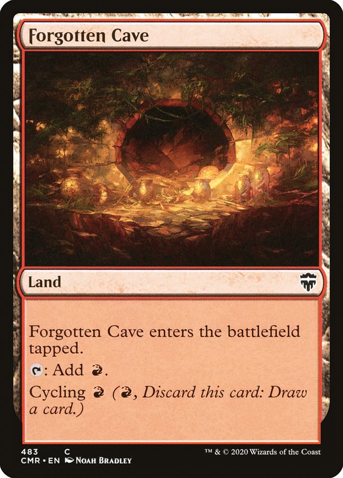 Forgotten Cave [Commander Legends] | Jomio and Rueliete's Cards and Comics