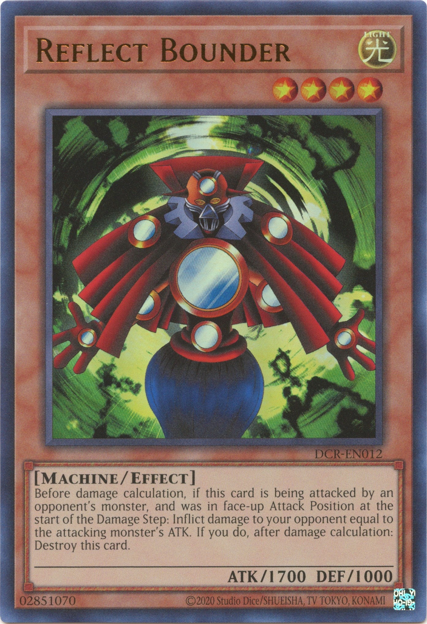 Reflect Bounder (25th Anniversary) [DCR-EN012] Ultra Rare | Jomio and Rueliete's Cards and Comics