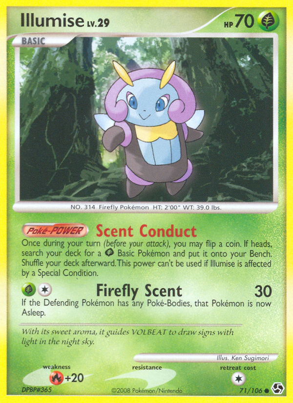 Illumise (71/106) [Diamond & Pearl: Great Encounters] | Jomio and Rueliete's Cards and Comics