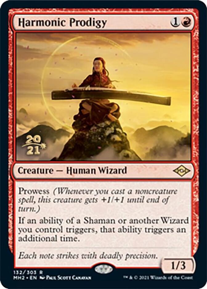 Harmonic Prodigy [Modern Horizons 2 Prerelease Promos] | Jomio and Rueliete's Cards and Comics