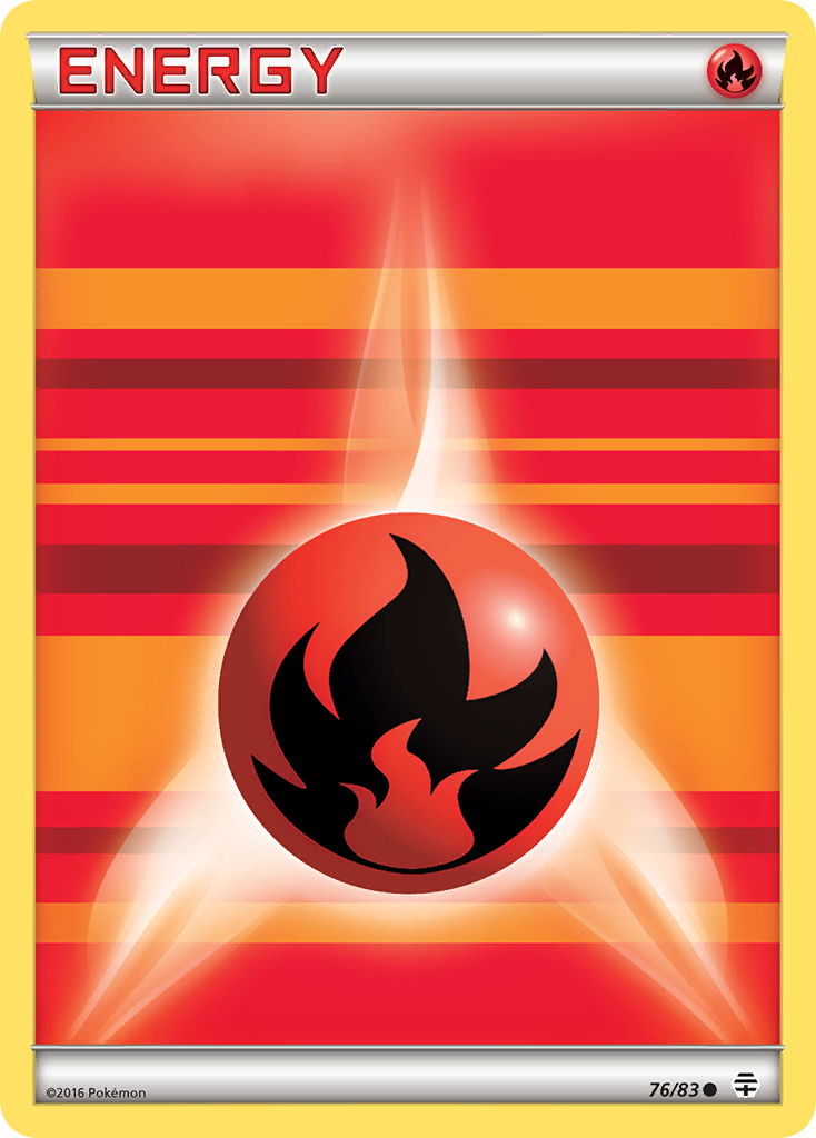 Fire Energy (76/83) [XY: Generations] | Jomio and Rueliete's Cards and Comics
