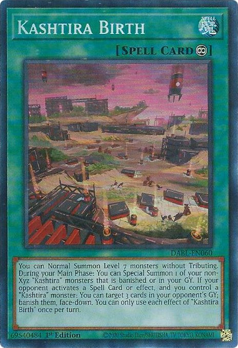 Kashtira Birth [DABL-EN060] Super Rare | Jomio and Rueliete's Cards and Comics