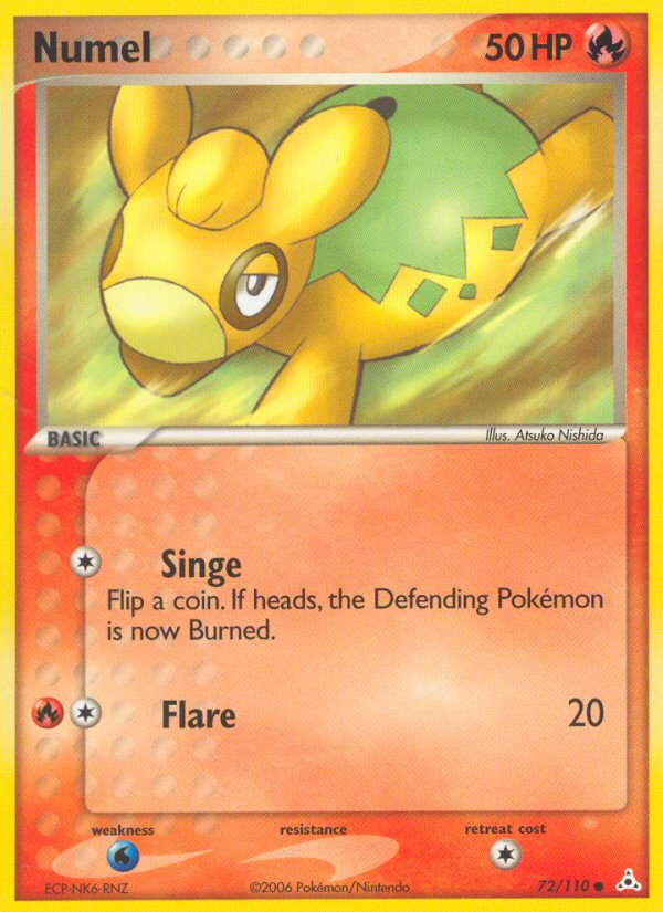 Numel (72/110) [EX: Holon Phantoms] | Jomio and Rueliete's Cards and Comics