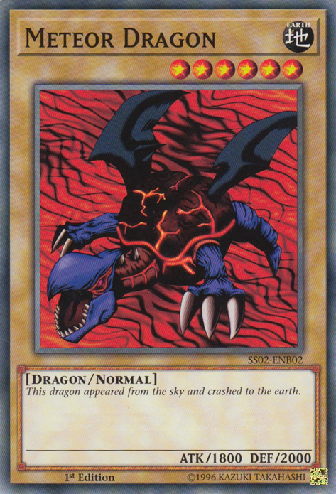 Meteor Dragon [SS02-ENB02] Common | Jomio and Rueliete's Cards and Comics