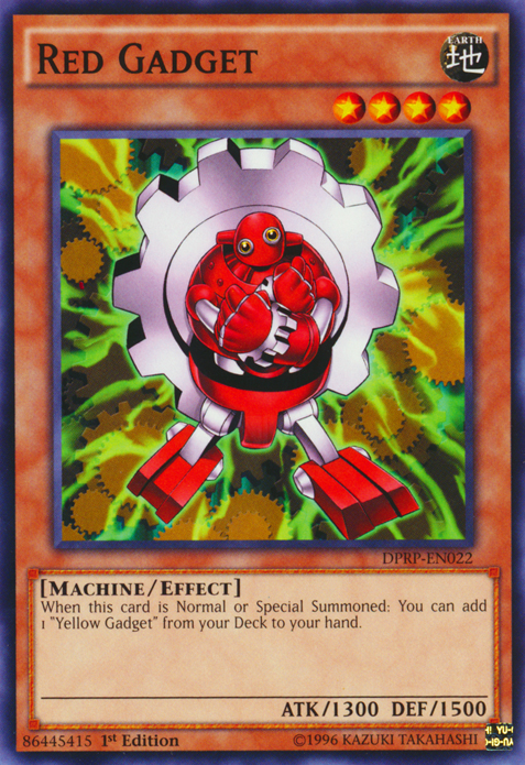 Red Gadget [DPRP-EN022] Common | Jomio and Rueliete's Cards and Comics