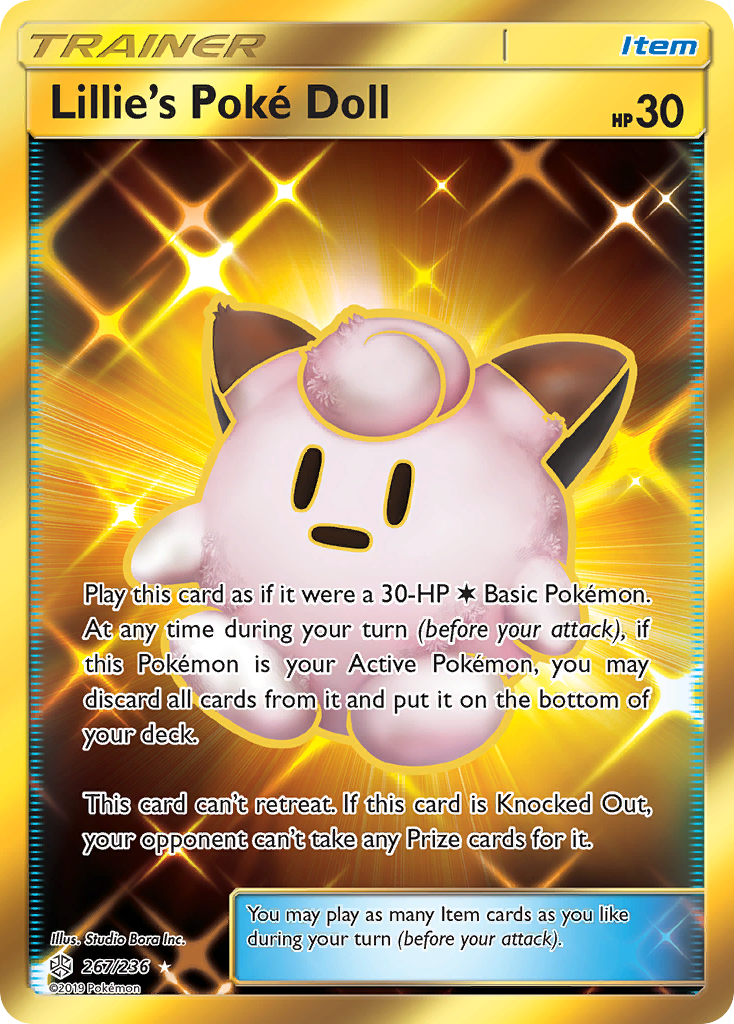 Lillie's Poke Doll (267/236) [Sun & Moon: Cosmic Eclipse] | Jomio and Rueliete's Cards and Comics