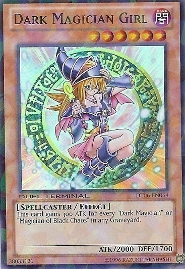 Dark Magician Girl [DT06-EN064] Super Rare | Jomio and Rueliete's Cards and Comics